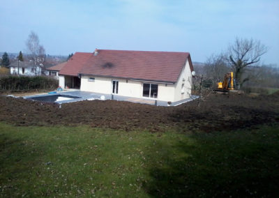 Terrassement maison, piscine - Doubs, Besancon, Saint Vit, Ornans, Baume les dames